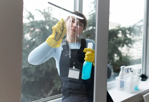 Nettoyage de vitres intérieures et extérieures à Vieux-Pont